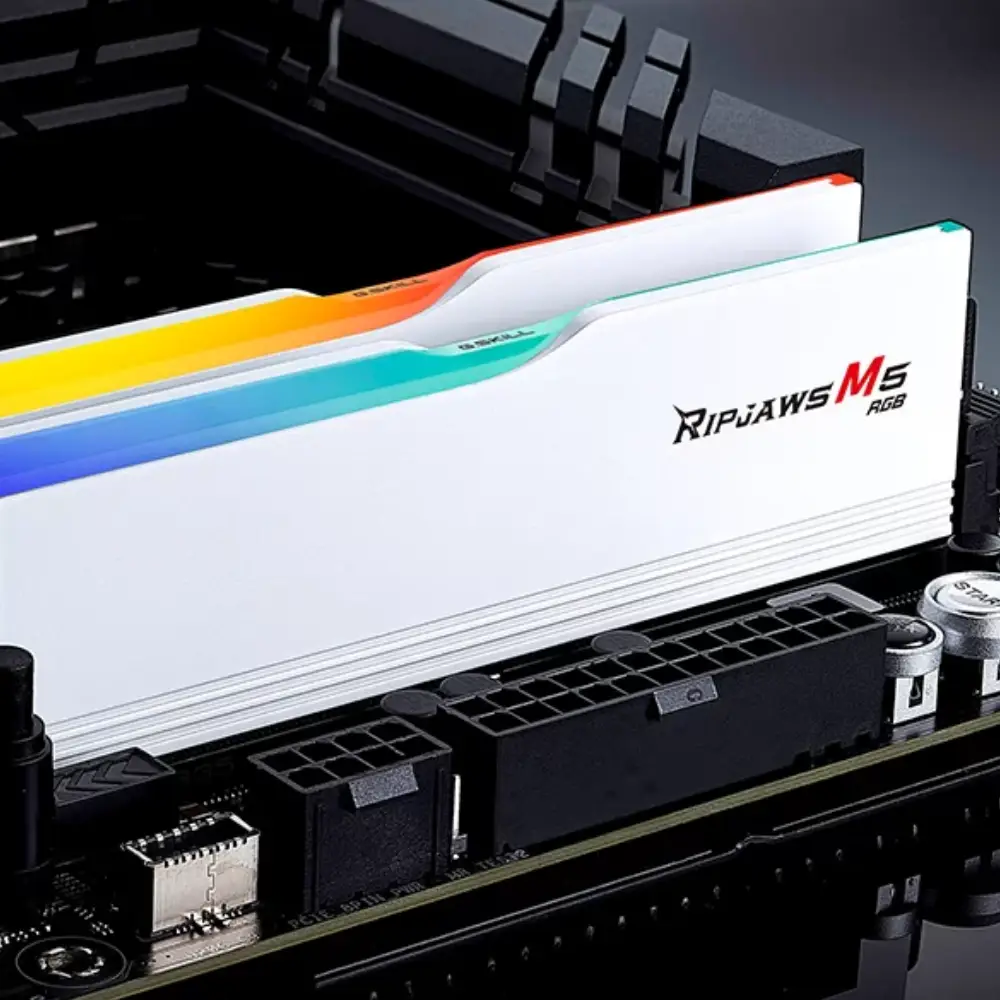 G.SKILL Ripjaws M5 White in Doha | RGB 32GB (2 x 16GB) 5200MHz