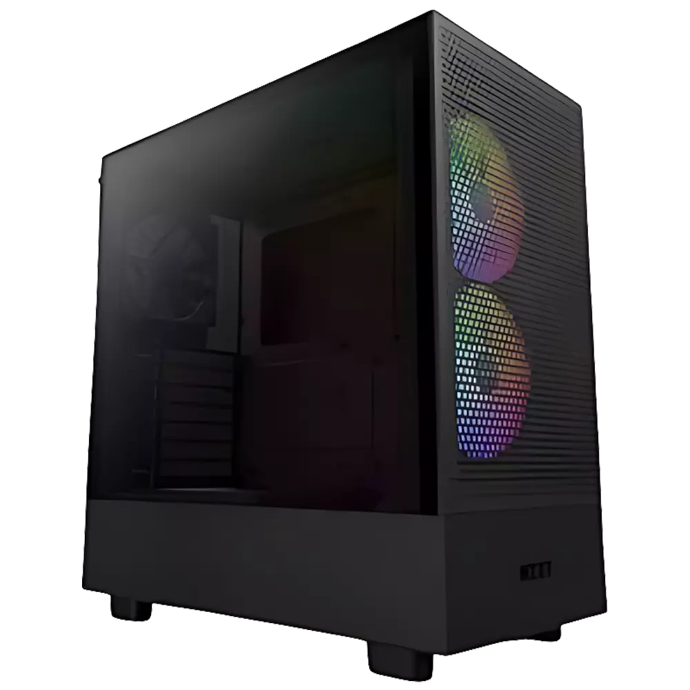 NZXT H5 Flow | RGB Airflow Black Case in Doha