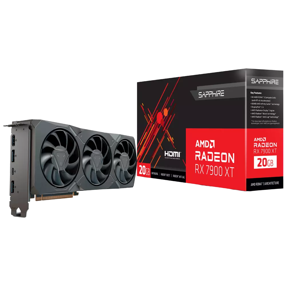 Sapphire AMD Radeon in Doha | Buy RX 7900 XT 20GB